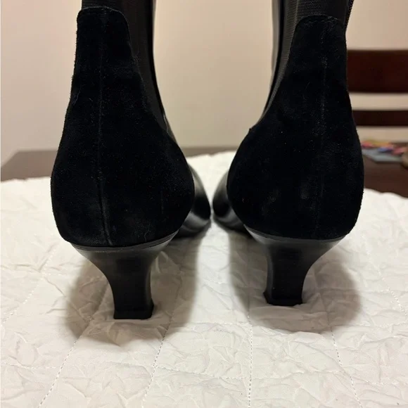 Clark’s Erin Kipley black bootie, gently used sz 11 - Picture 4 of 15